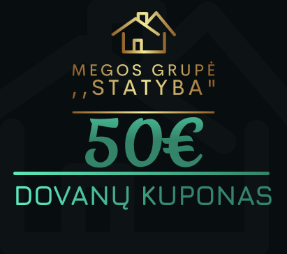 Dovanų kuponas – 50 €