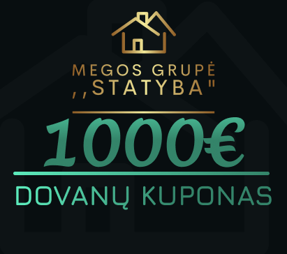 Dovanų kuponas – 1000 €