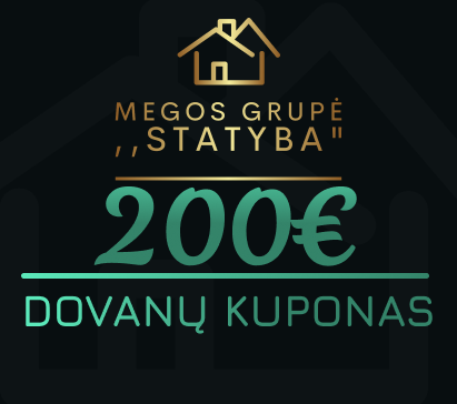 Dovanų kuponas – 200 €