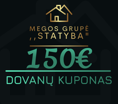 Dovanų kuponas – 150 €